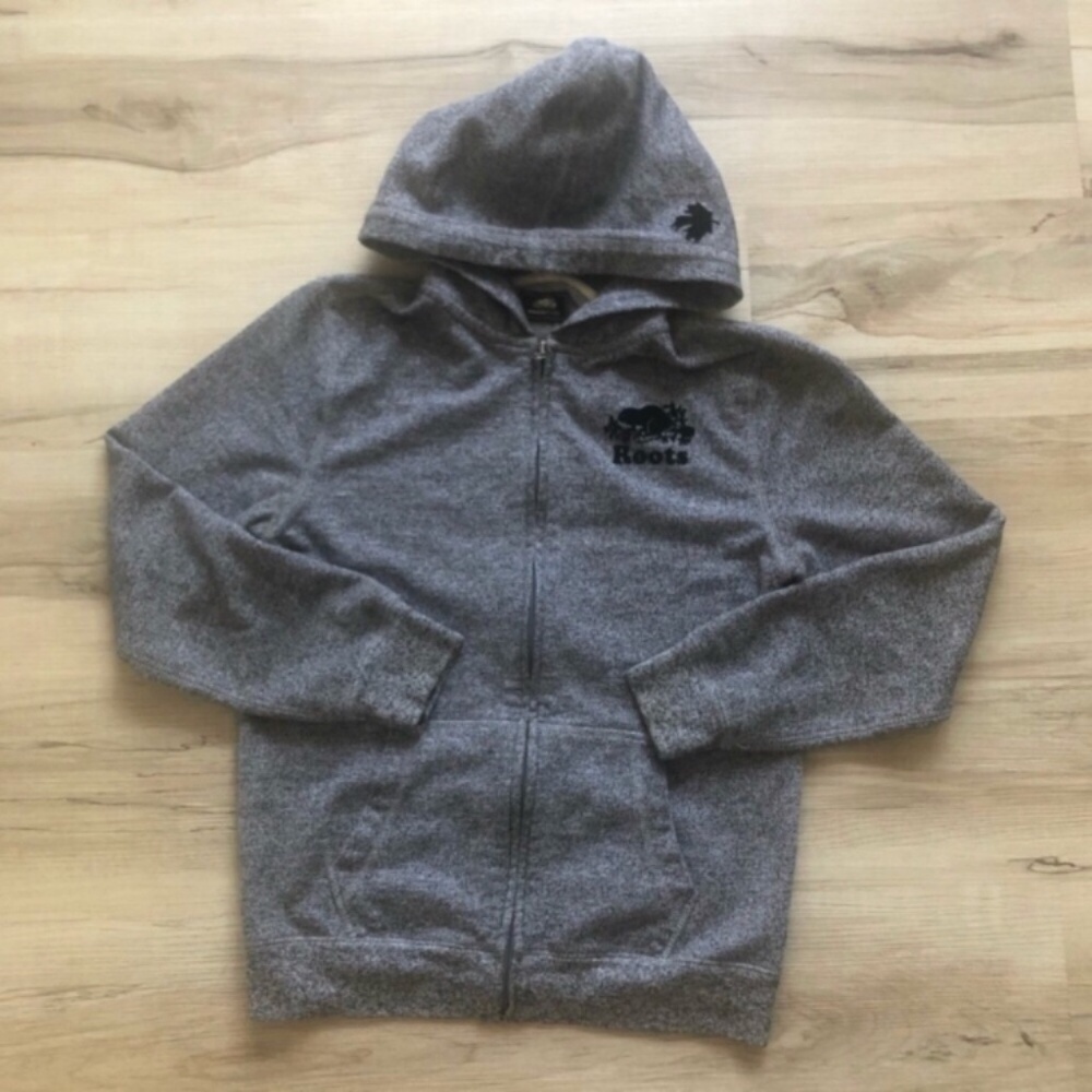 Kids Gray Hoodie Jacket